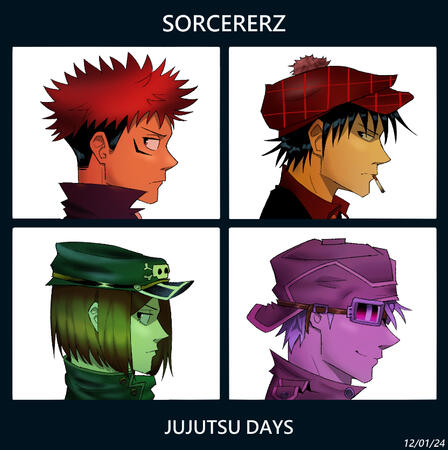 Gorillaz JJK Parody