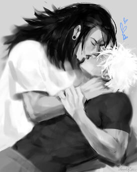 JJK Men Kissing